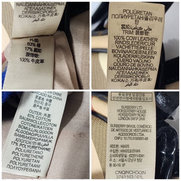 Authentic Burberry Nova Check Coated Canvas and Patent Leather Crossbody Bag - Picture 9 of 14